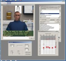 Virtual hearing patient