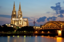 Cologne Cathedral and the Hohenzollern Bridge