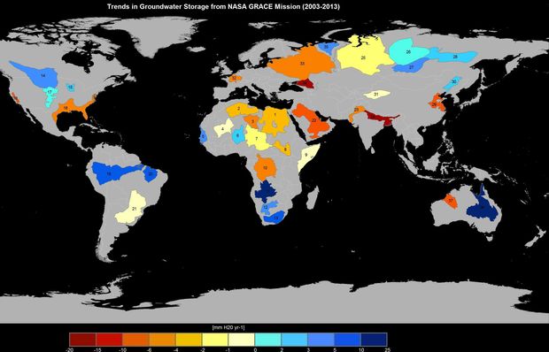 A third of the world s biggest groundwater basins are in distress