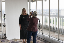 Distinguished Professor Anne Noble Photographing