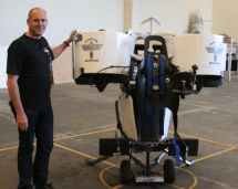Richard Lauder and the Martin Jet Pack