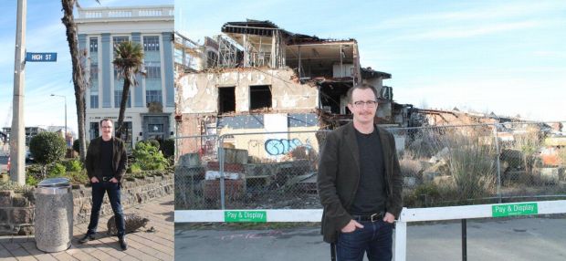 Chris Henderson in Christchurch