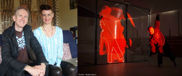 Paddy Free and Louise Potiki Bryant In Transit