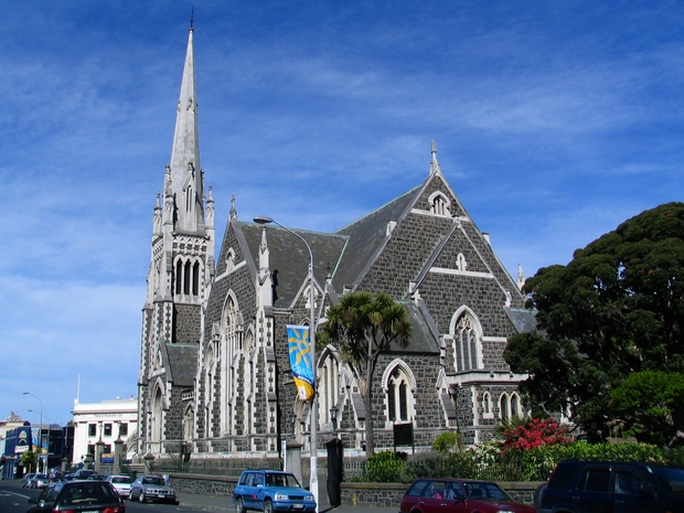Knox Church exterior Dunedin NZ