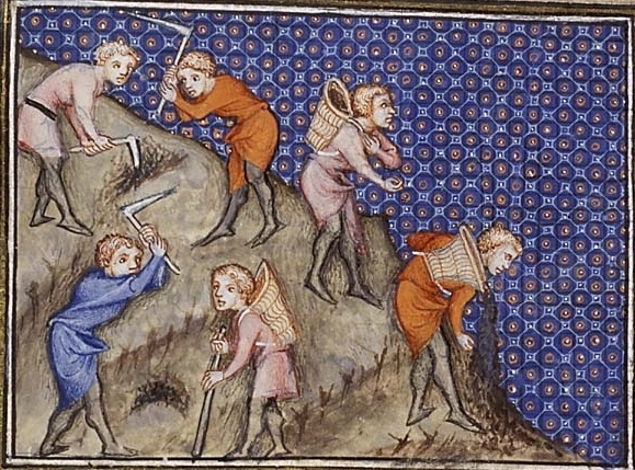 Building of Solomon s temple The Craftsmen in the quarries