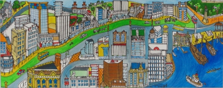 Capital Quay by Tony Drawbridge