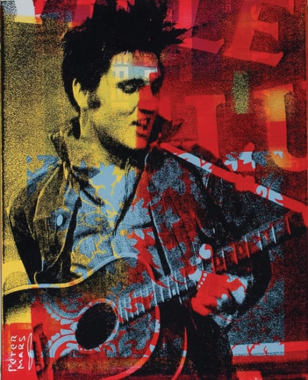 Elvis Presley by Peter Mars