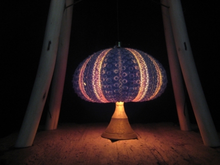 Blair Somerville's creations magically make sound and light.