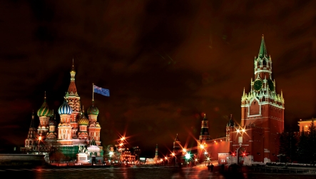 Midnight in Moscow.