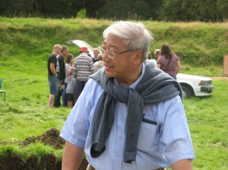 Camp historian Dr Jim Ng small