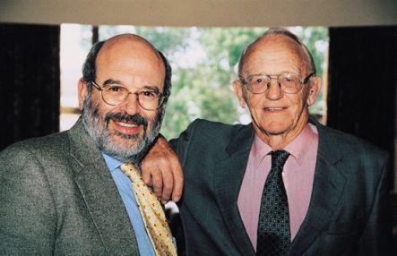 Sir Peter Gluckman and Mont Liggins