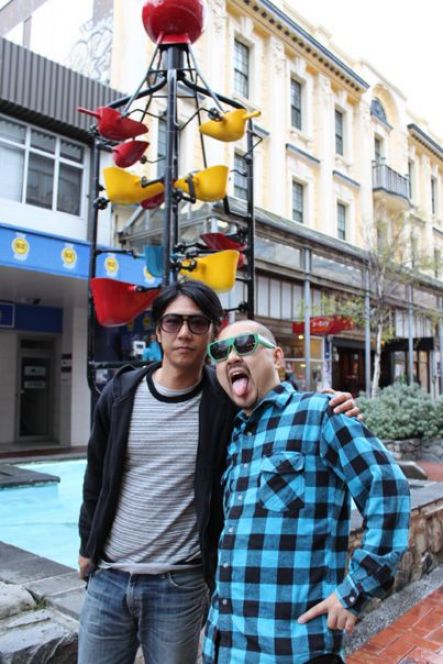 Kenji Sakajiri and Grooveman Spot