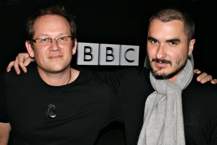 Zane Lowe and Andrew Dubber