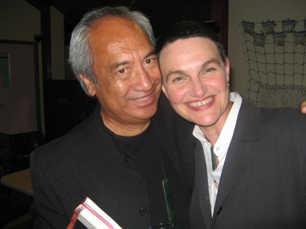 Witi Ihimaera and Charlotte Yates