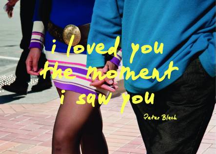 I Loved You The Moment I Saw You