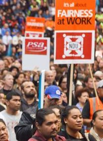 Poverty NZCTU Rally Oct fair pay crop
