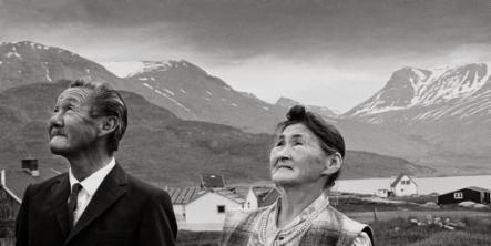 Elderly couple in Brattahlid Greenland