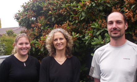 Urban ecology team - Amy Adams, Yolanda van Heezik and Ed Waite