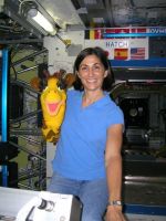 Image of NASA flight engineer Nicole Stott
