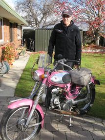 pink biker