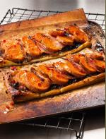 Tapenade sweet potato bacon amp chilli tart with crem