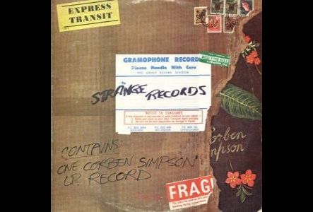  Corbin Simpson album cover art by Dick Frizzell