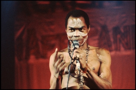Fela Kuti by David Corio.