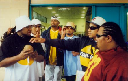 OMAC Studios Otara Outfront clowning around AKA BROWN ( Chong-Nee) & LOST TRIBE ( Brotha D).