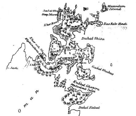 Hugh Barr The Norway of Oman Map