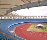 Jawaharlal Nehru Stadium in Dehli where the opening ceremony will take place