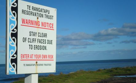 Te Rangatapu Trust Sign Taranaki May