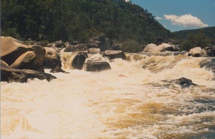 Rob Black Rafting Guide in rapid