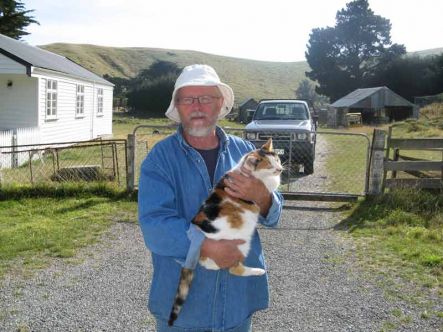 Lorne Kuehn on his farm in Canterbury.