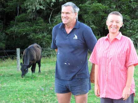 Stephan Matthew and Ruth Renner, a couple who run a
