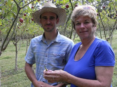 Benji Woodman and Liz Holsted.