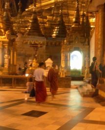 Burma golden pagoda