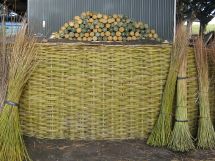 Willow retaining wall