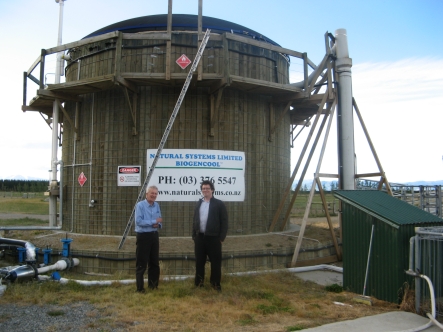 Ian Bywater and Greame Souness of Bio Gen Cool