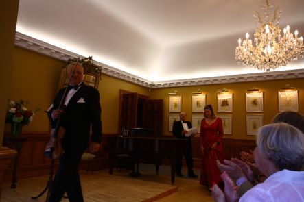Lansdowne Violinist Jan Van den Berg Dorothee Jansen and Haydn Rawstron courtesy Stephen Sumner jpg small