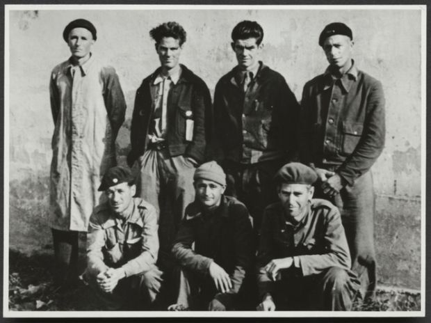 New Zealand and Australian International Brigadiers awaiting repatriation