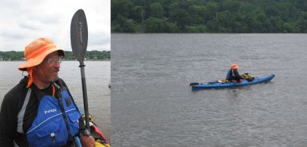 Greg Dunning on the Mississippi