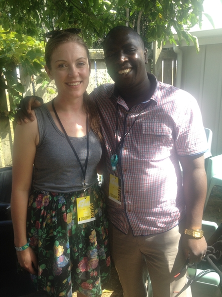 Vieux Farka Toure and Emma photo by Lucy Macrae