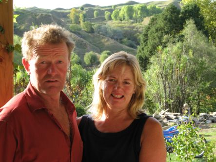 Graeme Williams and Derry Stovell from Mangaroa Station