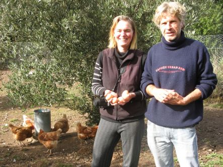 Frank van Steensel and Josje Neerincx of Wairarapa Eco Farms