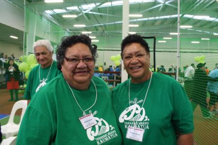 Francis Katene Left from Taranaki Whanui Kaumatua Group