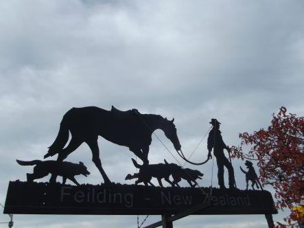 Feilding Stockyard entrance