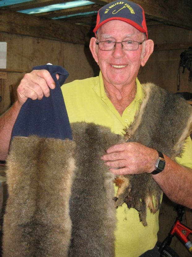 Possum belt developer Colin Cox of Wanganui